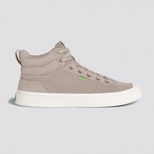 Cariuma High Top Bamboo Weave Knit Vegan IBI HIGH Panske Béžové | 57103-GAXT