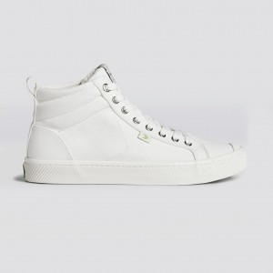 Cariuma High Top Canvas Vegan OCA HIGH Damske Off-White | 74386-EDRI