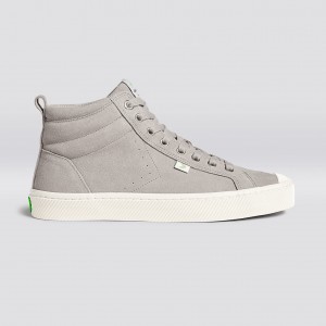 Cariuma High Top Suede OCA HIGH Damske Siva | 07863-HFXE