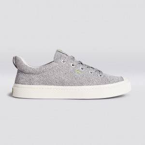 Cariuma Low Top Bamboo Weave Knit Vegan IBI Panske Svetlo Siva | 78104-LAVT