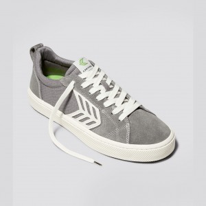 Cariuma Low Top Canvas CATIBA PRO Panske Siva | 43629-LWQD