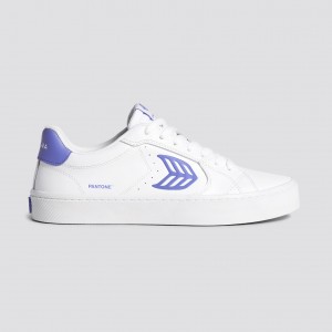 Cariuma Low Top Leather Vegan CATIBA PRO Damske Biele | 58401-OLFA