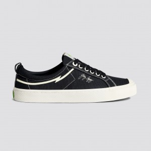 Cariuma Low Top Platene Vegánske OCA LOW Panske Čierne | 87190-TKCM