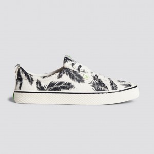Cariuma Low Top Platene Vegánske OCA LOW Panske Off-White Palm Trees | 72851-KZRY