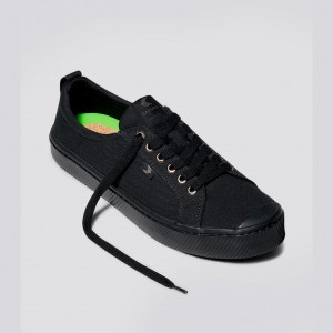 Cariuma Low Top Platene Vegánske OCA LOW Panske Čierne | 14867-OFSL