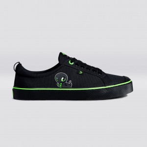 Cariuma Low Top Platene Vegánske OCA LOW Panske Čierne | 52439-TQOX