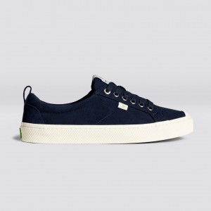 Cariuma Low Top Suede OCA LOW Panske Modre | 67495-ZVQH