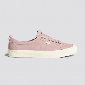 Cariuma Low Top Suede OCA LOW Panske Ruzove Červené | 54209-AVDJ