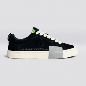 Cariuma Low Top Suede OCA LOW Panske Čierne | 91683-PKHL