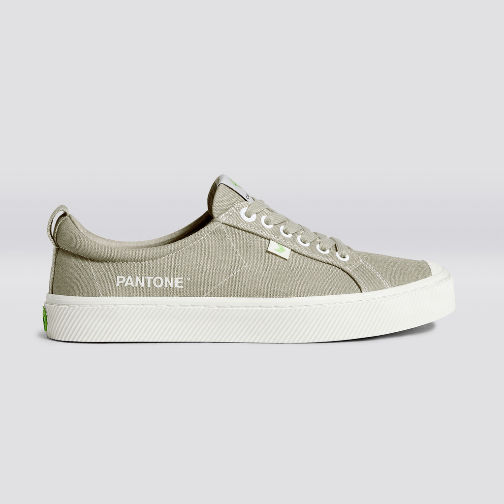 Cariuma Low Top Canvas OCA LOW Panske Plaza Taupe | 70921-XPYS