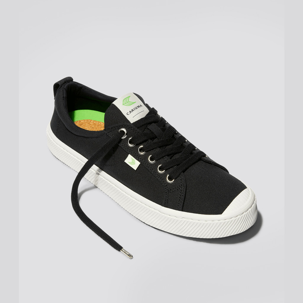 Cariuma Low Top Platene Vegánske OCA LOW Panske Čierne | 84562-FPDM