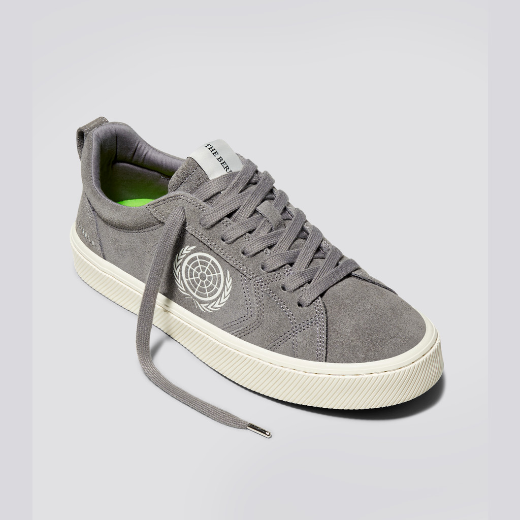 Cariuma Low Top Suede CATIBA PRO Panske Siva | 74605-DHEL